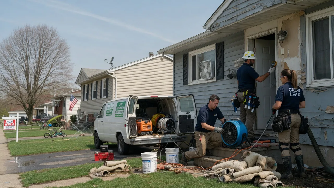 Flood Cleanup in Gilbertville, IA near me