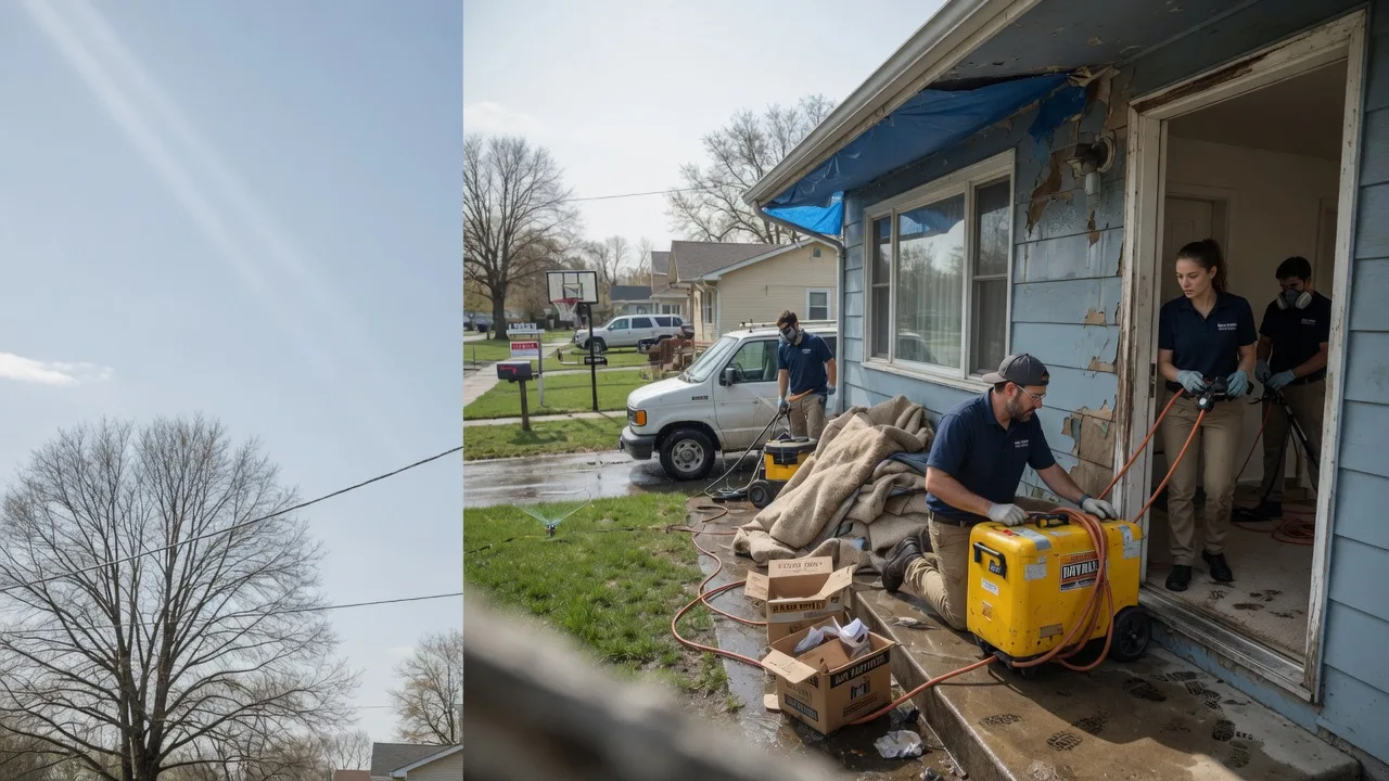 Basement Flood Cleanup in Gilbertville, IA near me